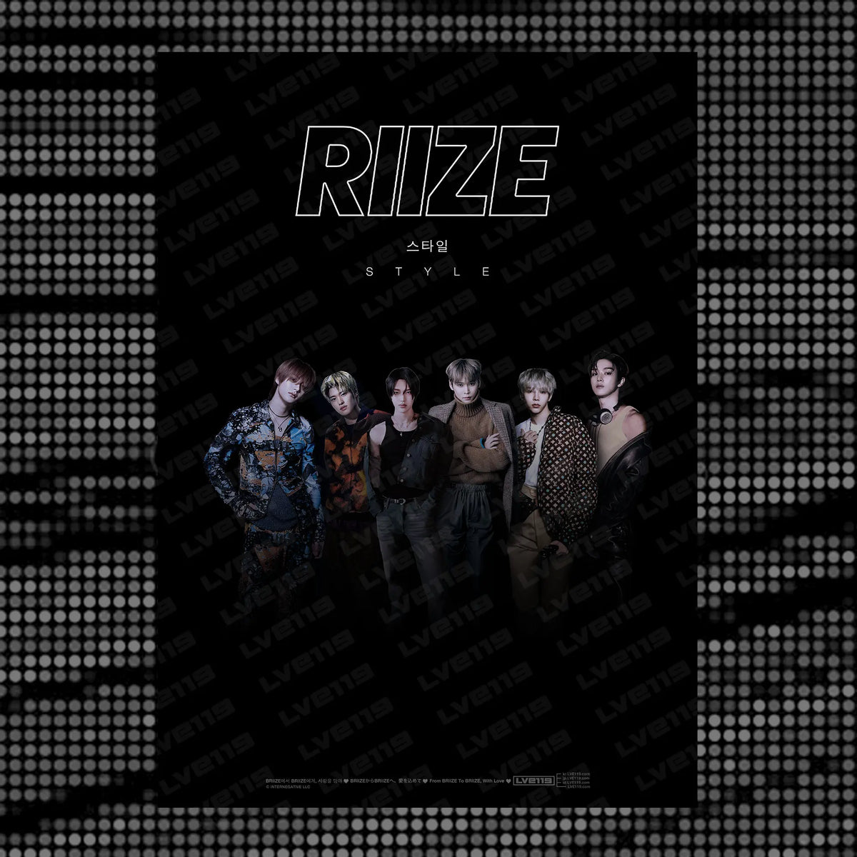 RIIZE "Style" Fantasy Poster