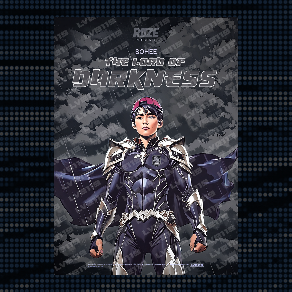 LORD OF DARKNESS Poster - Sohee - RIIZE