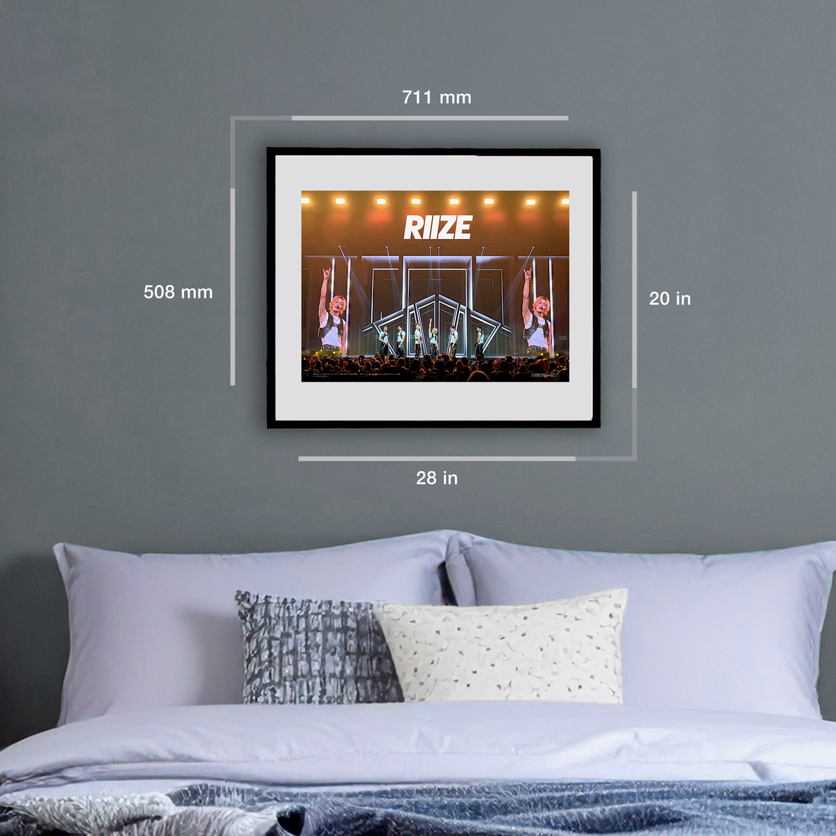 RIIZE “Hand In Air” Poster – Rising Loud Tour Series [PH]