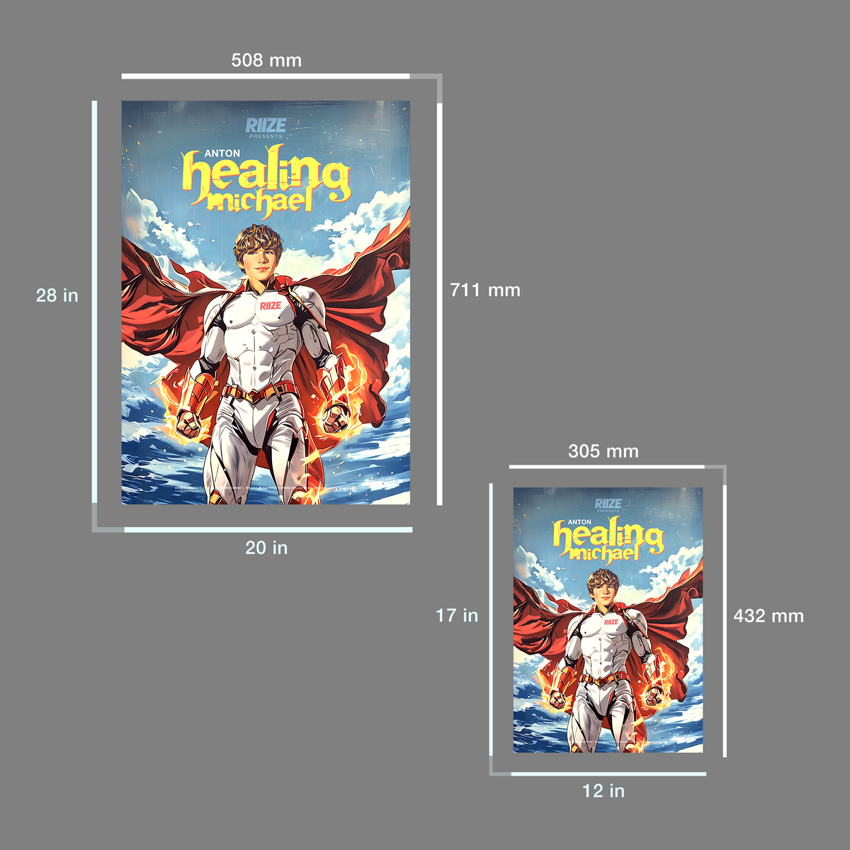 RIIZE “Michael Healer” Poster (ANTON) [PH]