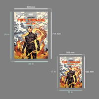 RIIZE “Fire Tornado Hector” Poster (SHOTARO) [PH]